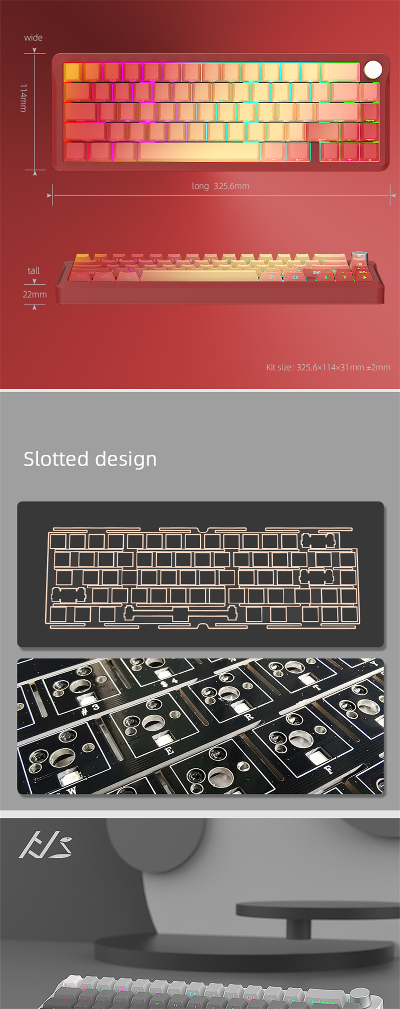 HJS-AL65-CNC-Aluminium-Mechanische-Gaming-Tastatur-anpassbares-Kit-hot-swappable-RGB-Typ-C-verkabelt-2008459-4